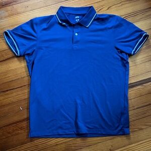 Uniqlo Dry-EX tipped polo shirt